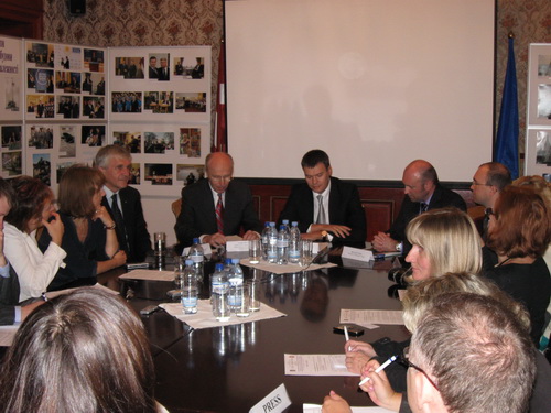 Делегация Крыма провела встречу с представителями деловых кругов Латвии (ФОТО)