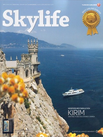 В журнале Sky Life опубликовали имиджевую статью о Крыме (ФОТО)