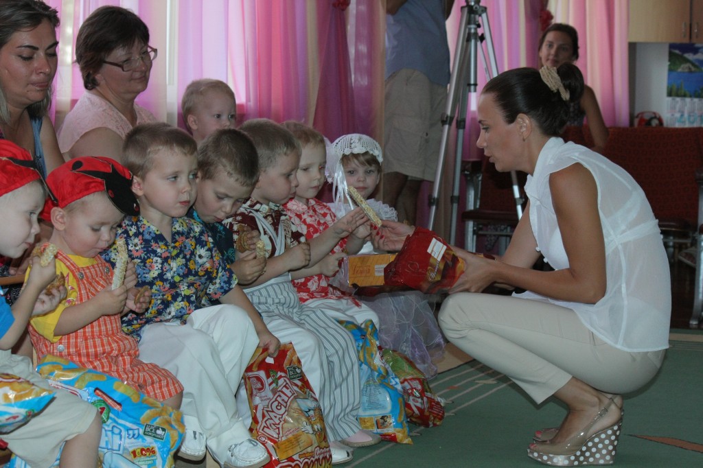Благотворительный аукцион в алуштинской здравнице подарил праздник детям (фото)