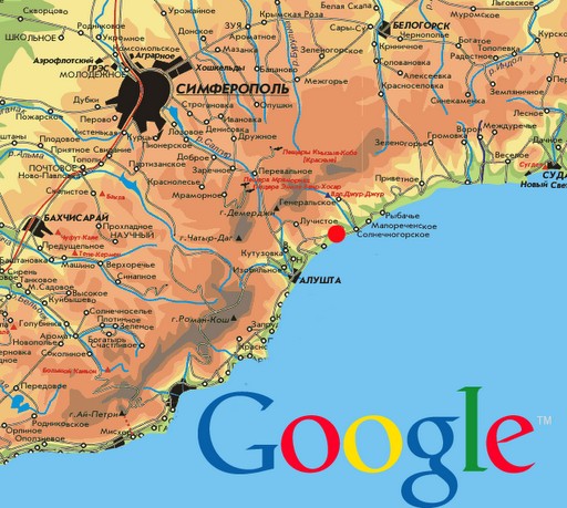 Отдых в Крыму на первом месте у пользователей Google