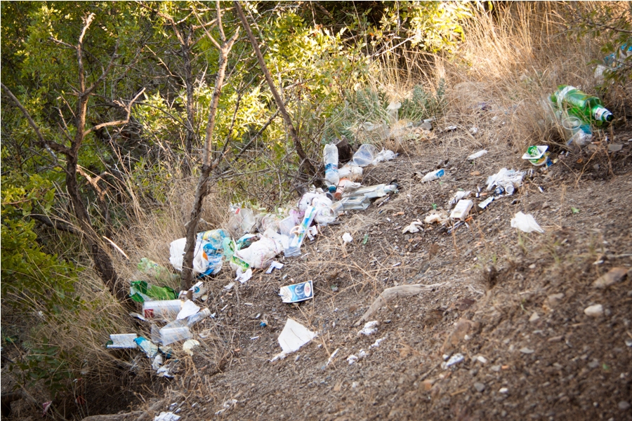 Скалолазы очистили от мусора склоны над Профессорским уголком (фото)